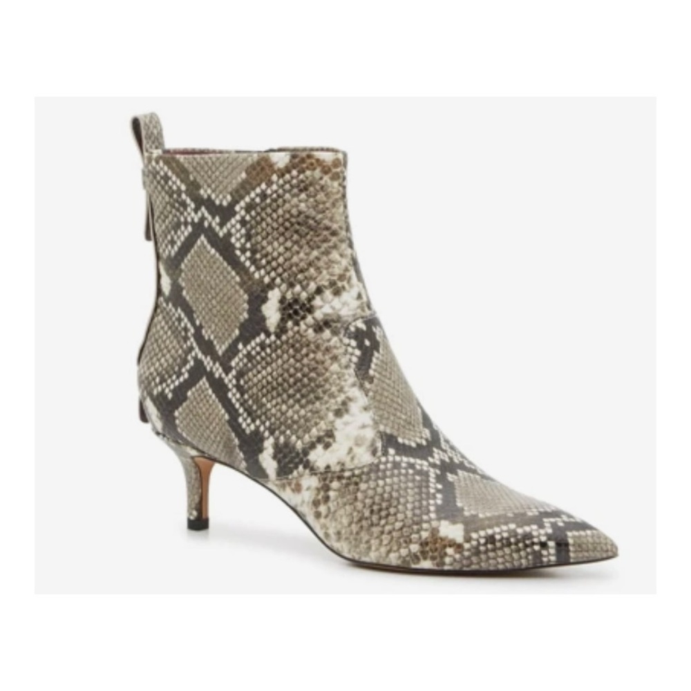 Franco Sarto Women’s Kura Snake Print Bootie Size 6